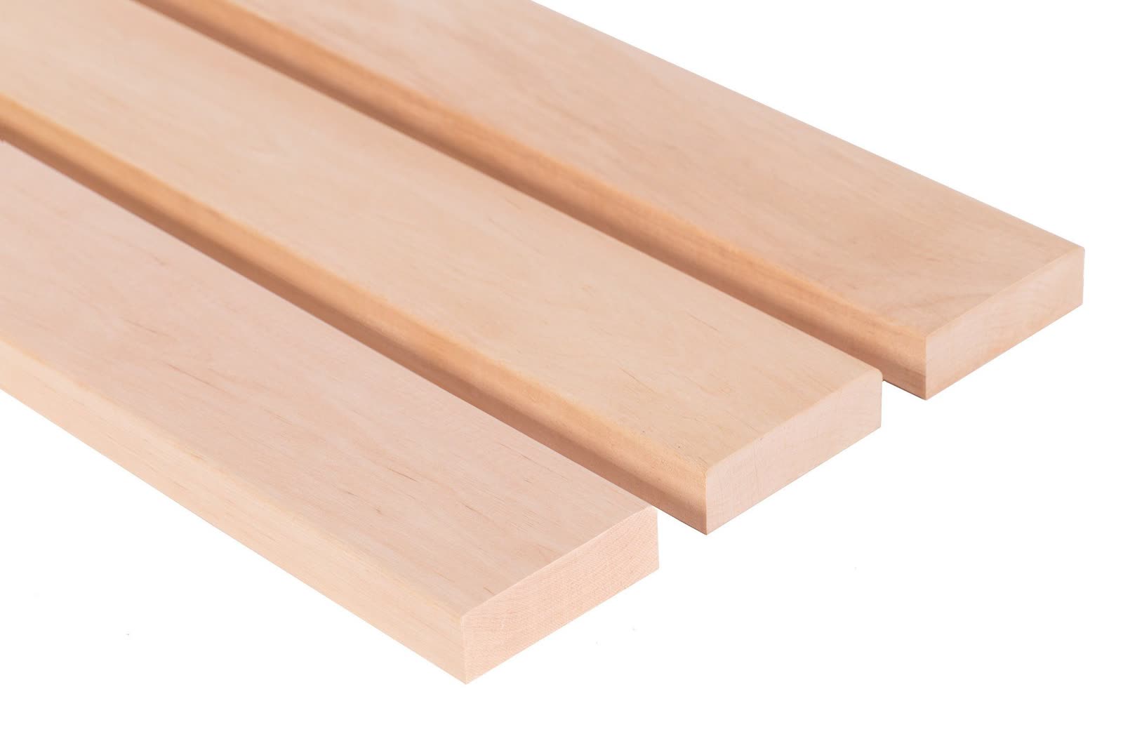 Alder material reference; profile dimensions are listed separately