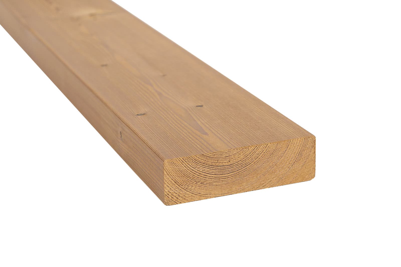 Thermo Spruce material reference; profile dimensions are listed separately